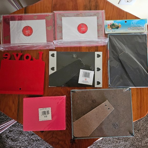 Lot of 7 Photo Picture Frames - Picture 9 of 15